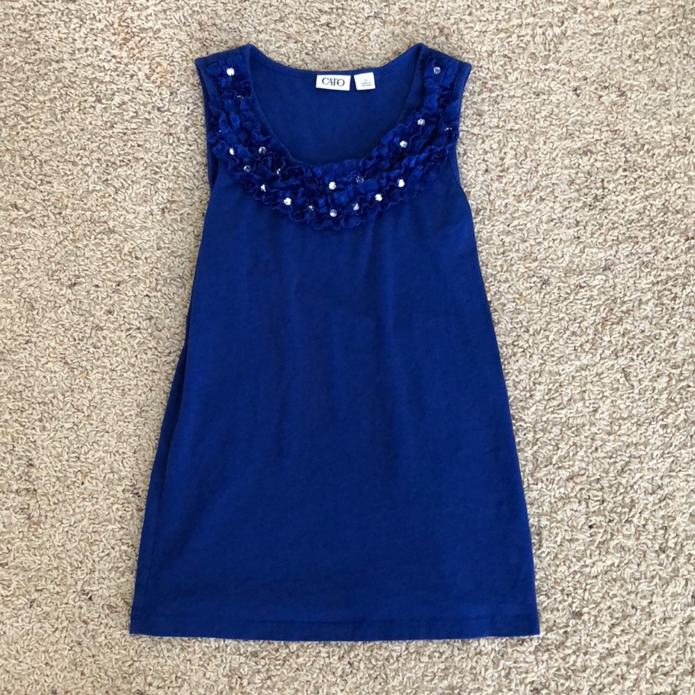 Blue Tank Top